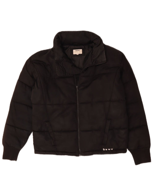 Dkny Girls Padded Jacket 13-14 Years Black Polyester