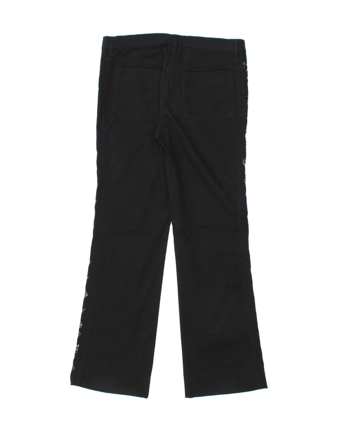 ROCCOBAROCCO Womens Bootcut Casual Trousers IT 44 Medium W30 L29 Black Vintage Roccobarocco and Second-Hand Roccobarocco from Messina Hembry 