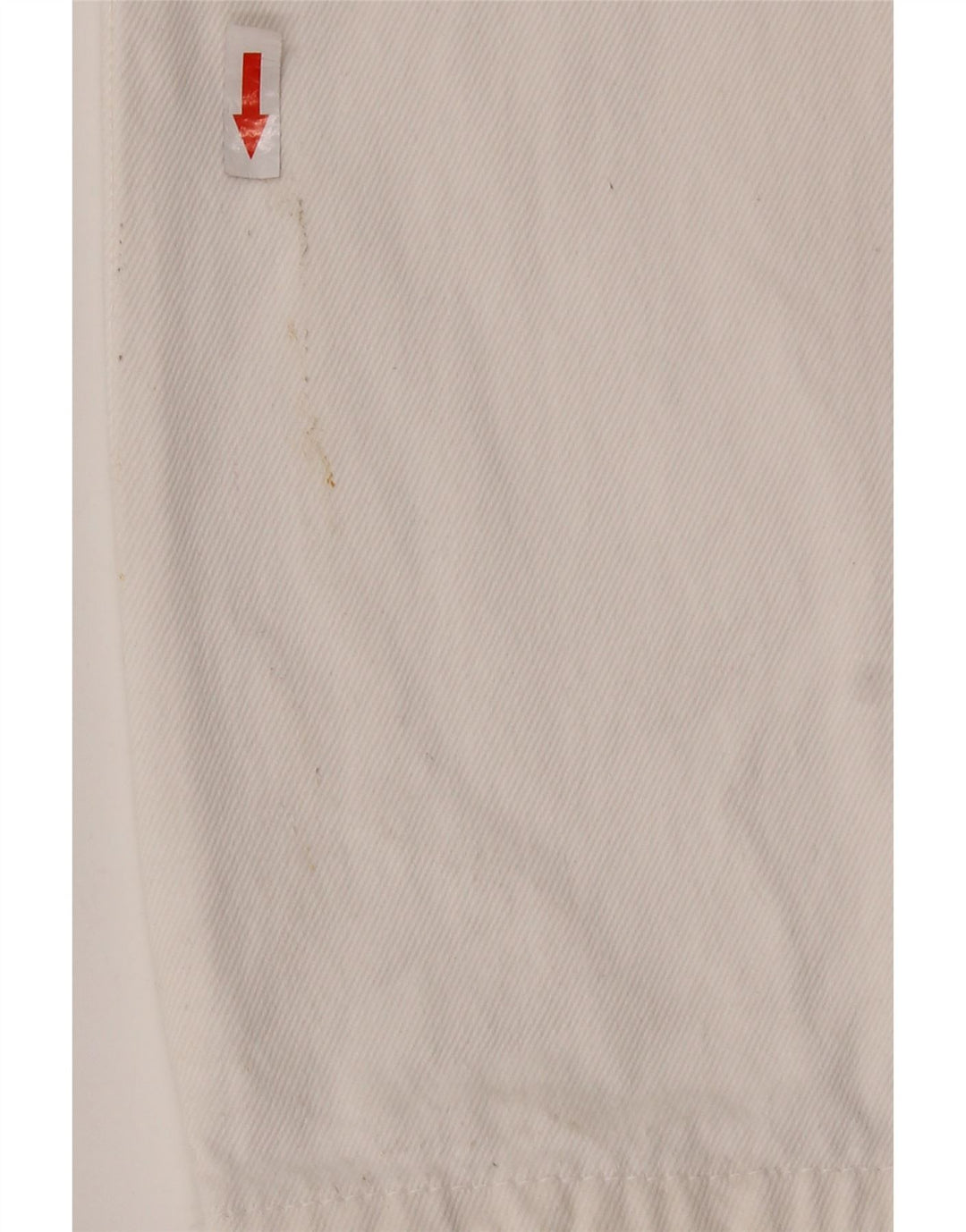 Zara Womens Denim Jumpsuit UK 14 Large White Cotton