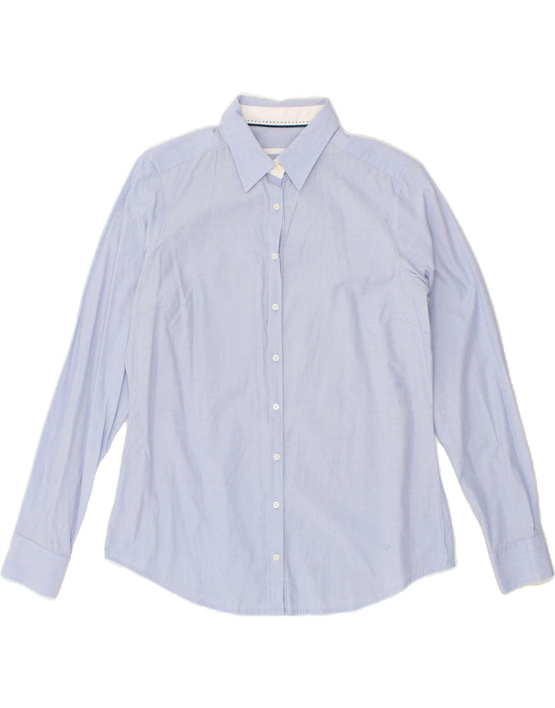 MASSIMO DUTTI Womens Shirt EU 40 Medium Blue Cotton Vintage Massimo Dutti and Second-Hand Massimo Dutti from Messina Hembry 