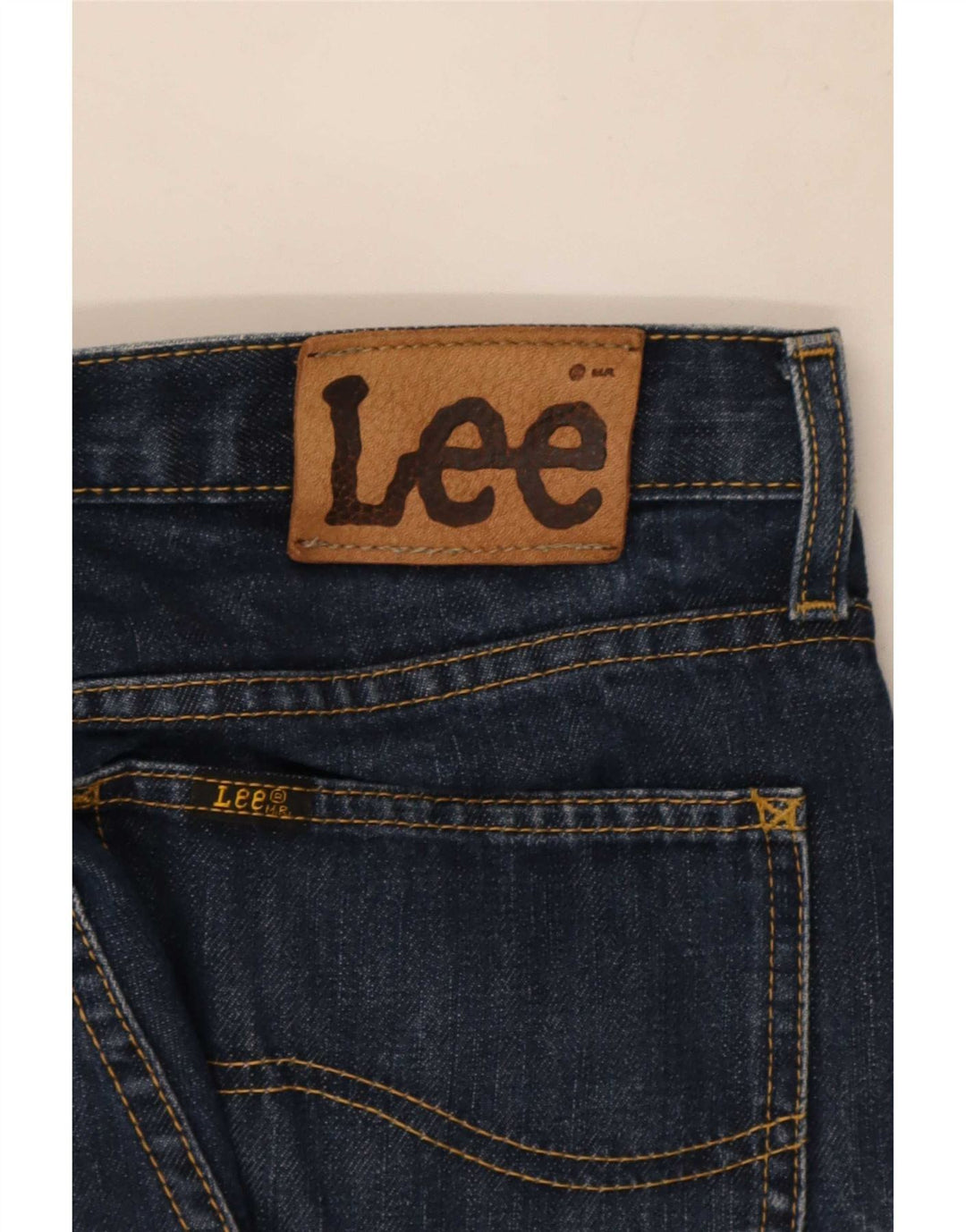 Lee Mens Straight Jeans W30 L31 Navy Blue