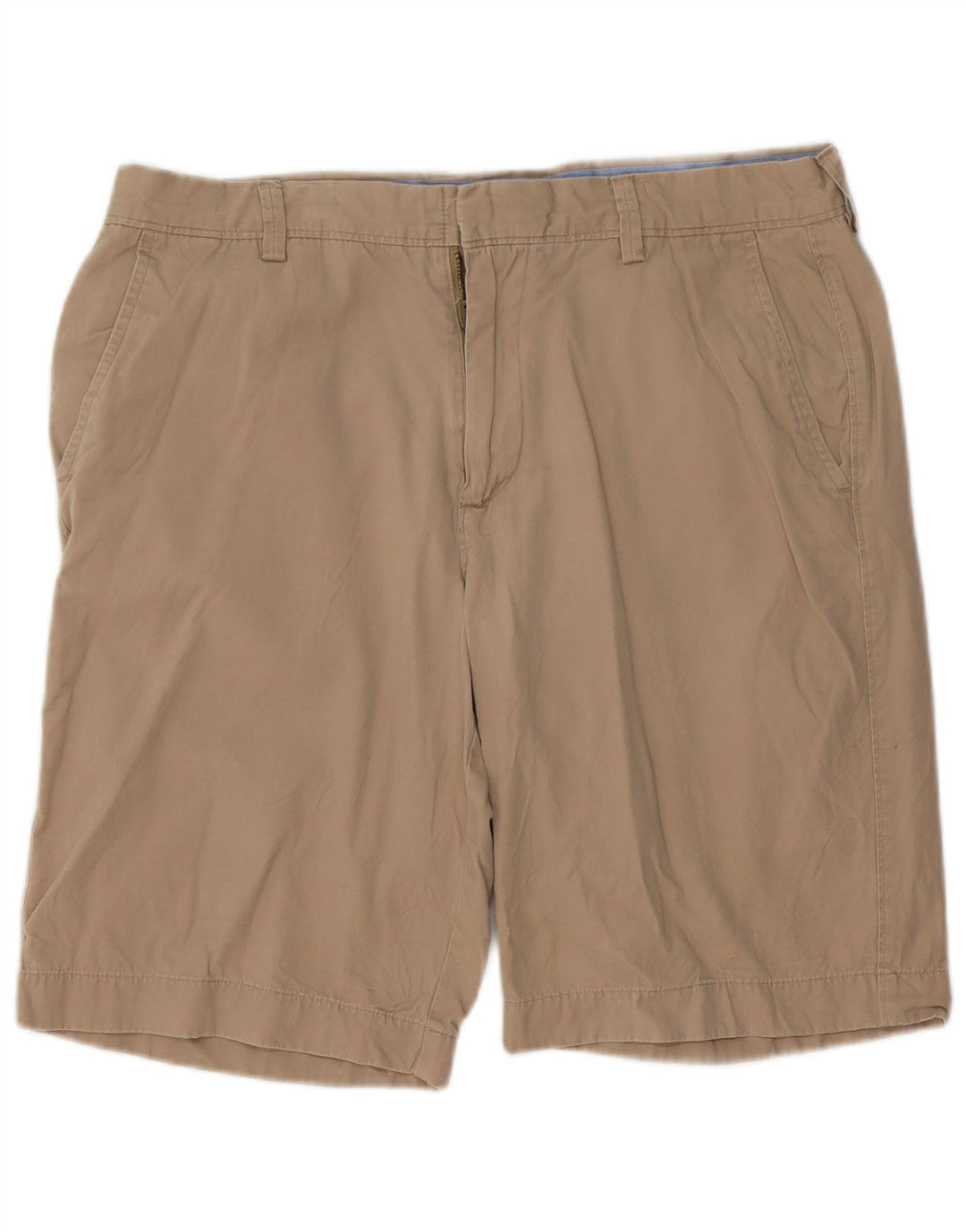 J. CREW Mens Rivington Chino Shorts W34 Large Beige Cotton