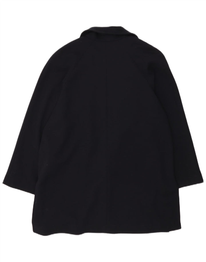 Luisa Spagnoli Womens Oversized Open Blazer Jacket UK 14 Medium Navy Blue