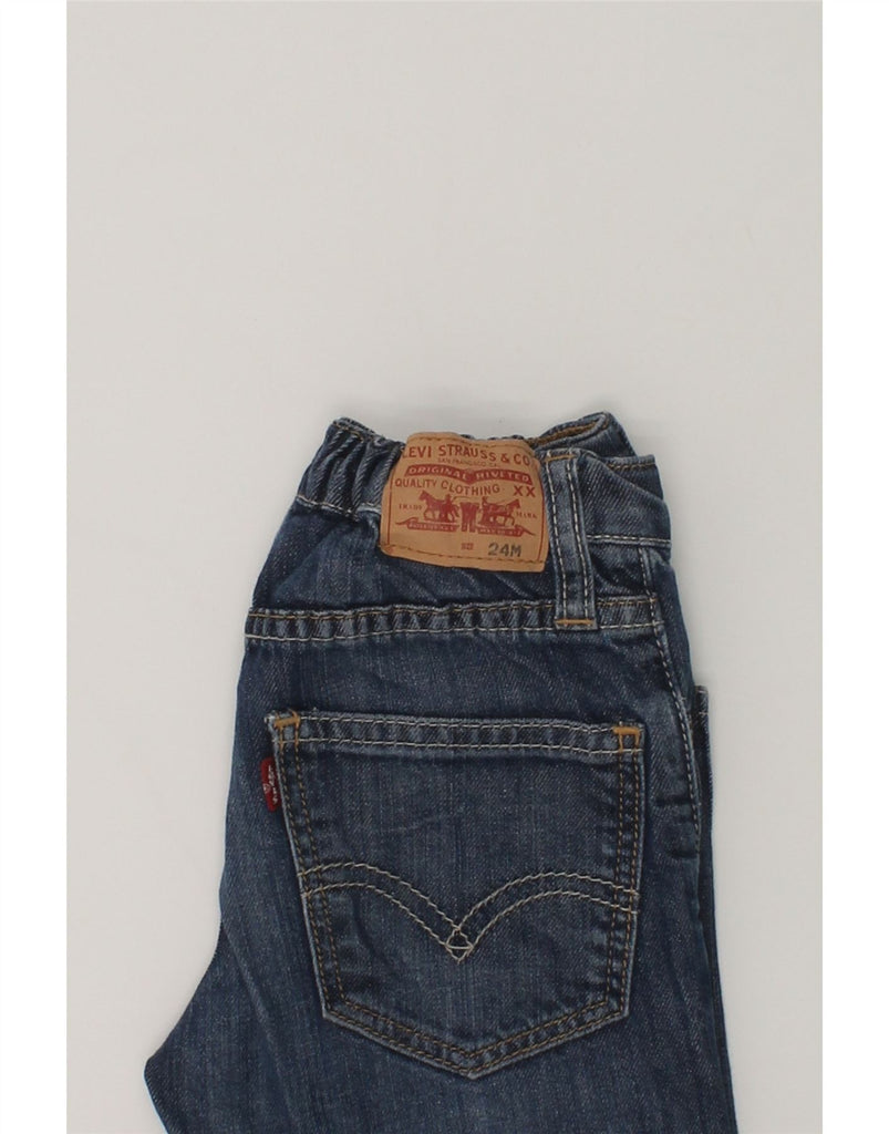 LEVI'S Baby Boys Straight Jeans 18-24 Months W18 L12 Blue Cotton | Vintage Levi's | Thrift | Second-Hand Levi's | Used Clothing | Messina Hembry 