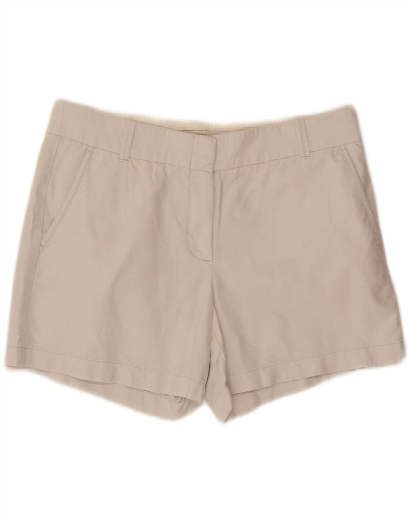 J. CREW Womens Chino Shorts US 8 Medium W32 Grey Cotton Vintage J. Crew and Second-Hand J. Crew from Messina Hembry 