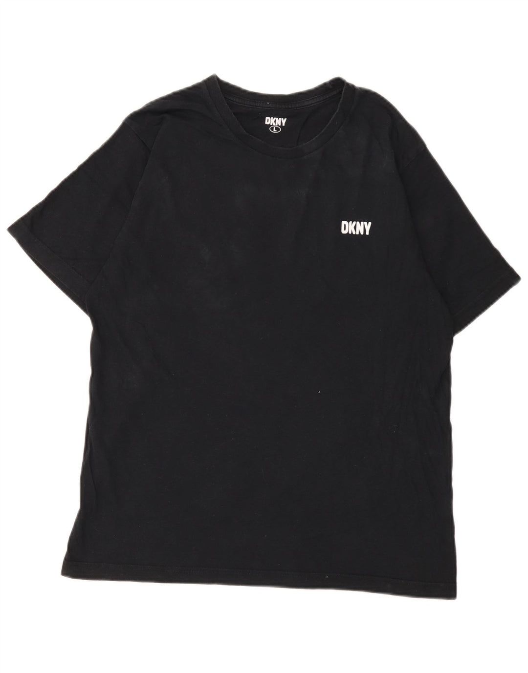 Dkny Mens T-Shirt Top Large Black