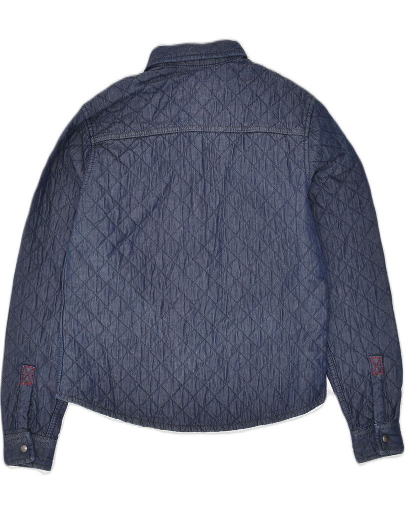 JACK & JONES Boys Quilted Jacket 13-14 Years Navy Blue Cotton | Vintage Jack & Jones | Thrift | Second-Hand Jack & Jones | Used Clothing | Messina Hembry 