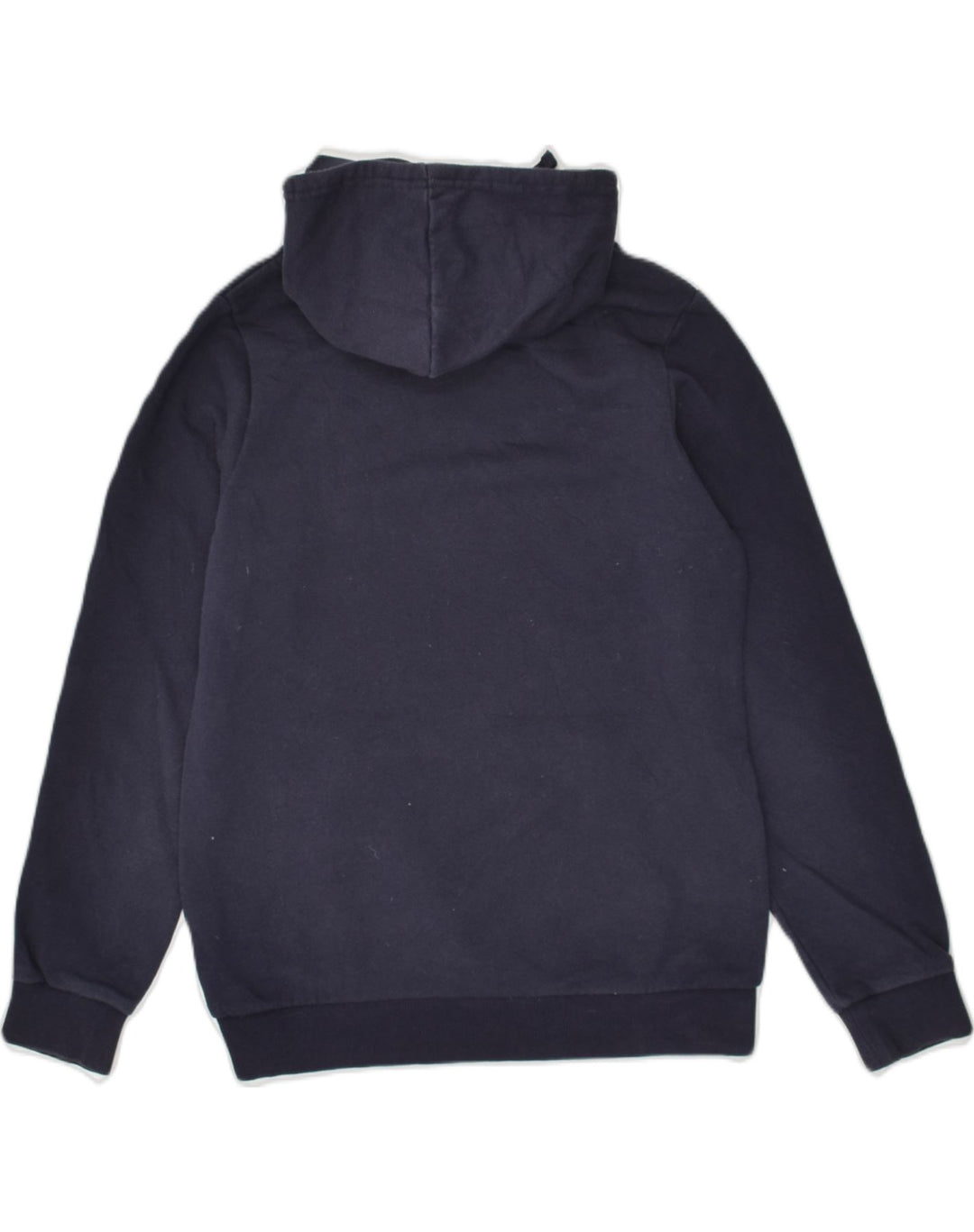 FILA Mens Hoodie Jumper Small Navy Blue Cotton | Vintage Fila | Thrift | Second-Hand Fila | Used Clothing | Messina Hembry 