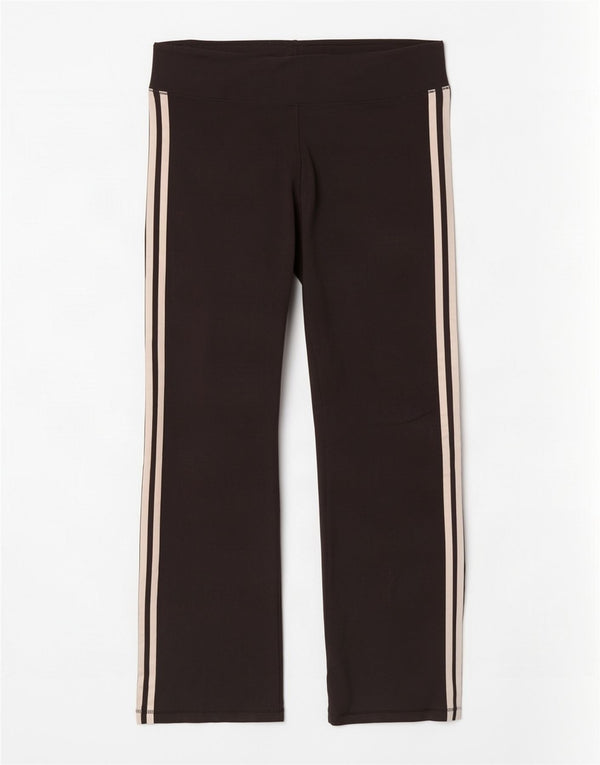 Adidas Womens Climalite Tracksuit Trousers UK 16/18 Large Black Polyester