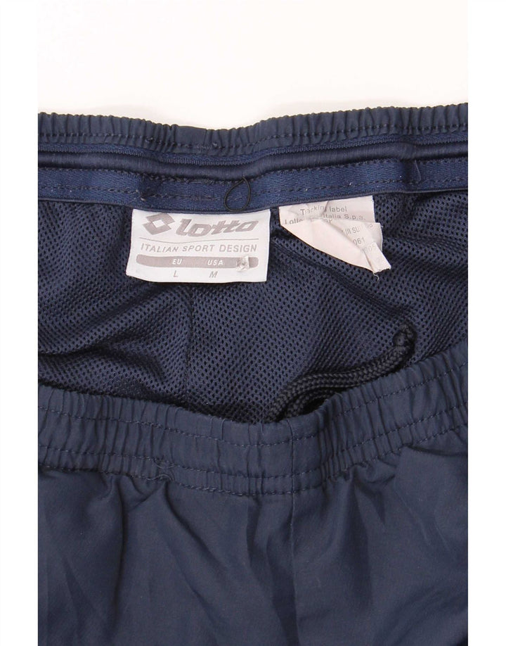 Lotto Mens Tracksuit Trousers Large Navy Blue
