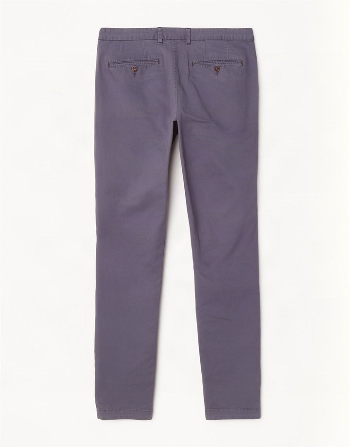 Ted Baker Mens Straight Suit Trousers W36 L31 Navy Blue Cotton