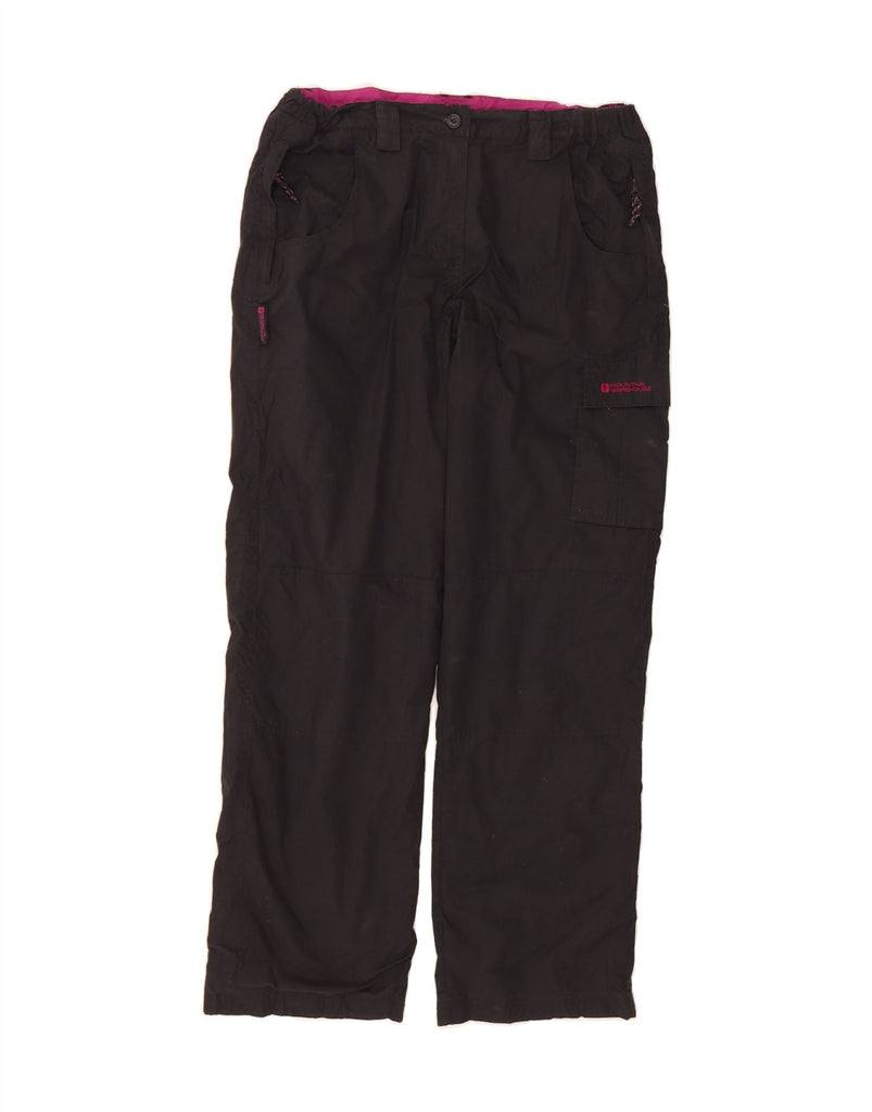 MOUNTAIN WAREHOUSE Womens Cargo Trousers UK 12 Medium W30 L30 Black Vintage Mountain Warehouse and Second-Hand Mountain Warehouse from Messina Hembry 