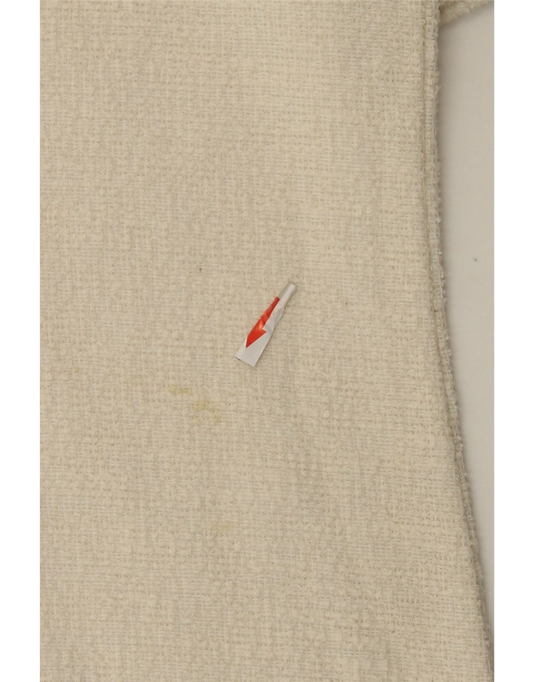Zara Womens Sheath Dress UK 8 Small Off White Cotton