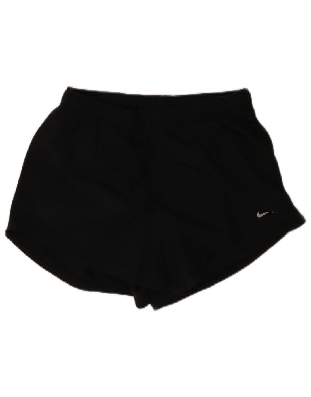 Nike Womens Dri Fit Sport Shorts UK 16 Large Black Polyester