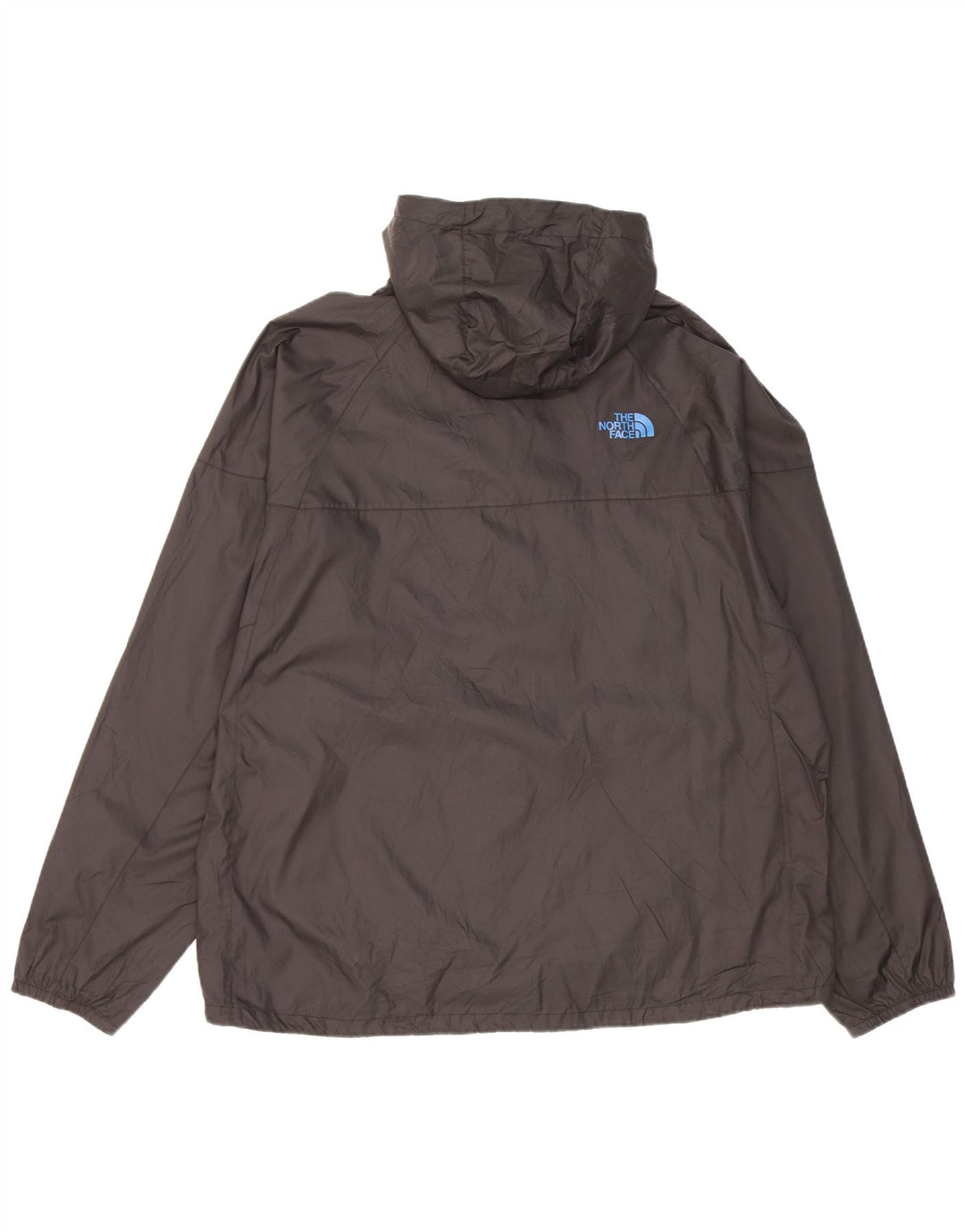 The North Face Mens Hooded Rain Jacket UK 42 XL Black Polyester
