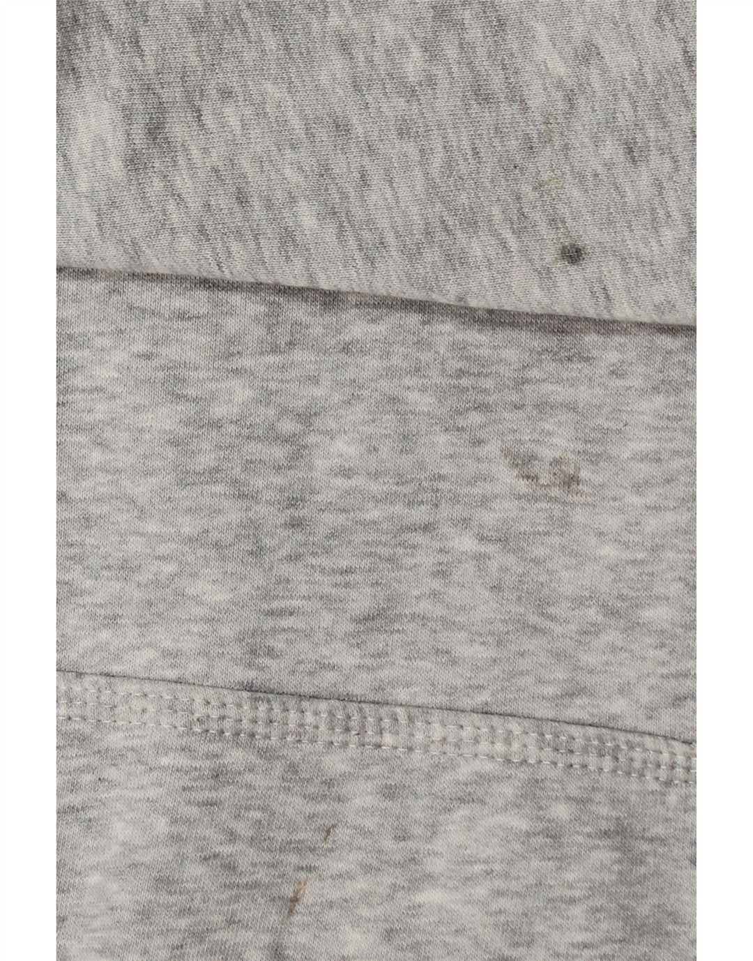 Nike Mens Graphic Hoodie Jumper Medium Grey Flecked Cotton