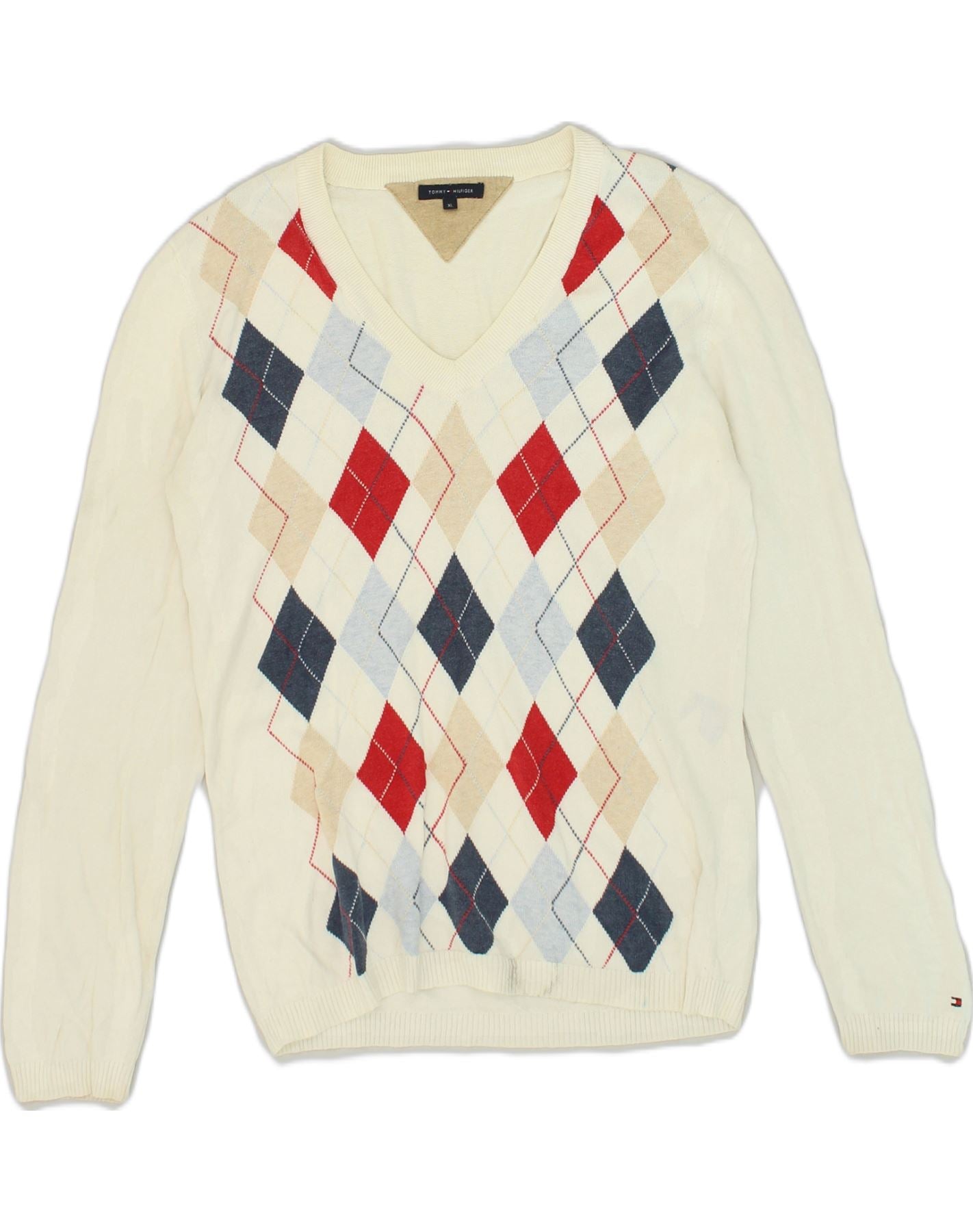 Tommy hilfiger women's white on sale sweater