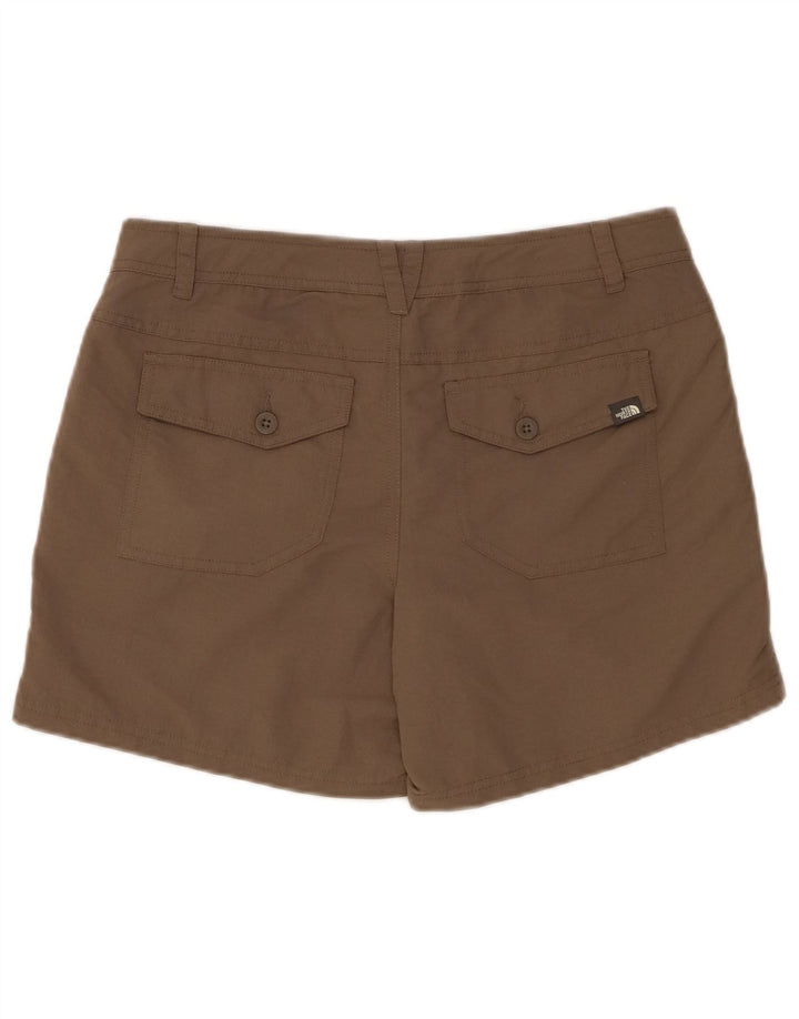 The North Face Womens Chino Shorts US 6 Medium W30 Khaki Nylon