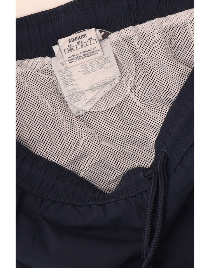 Champion Mens Swimming Shorts Medium Navy Blue Polyamide