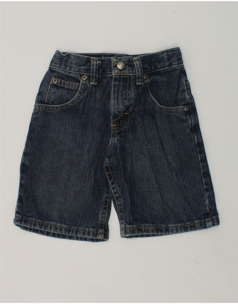 LEE Boys Denim Shorts 4-5 Years W20  Navy Blue Cotton | Vintage Lee | Thrift | Second-Hand Lee | Used Clothing | Messina Hembry 