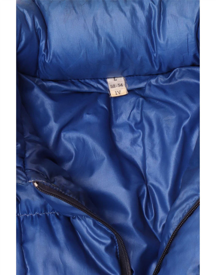 Ciesse Piumini Mens Hooded Padded Jacket UK 40 Large Blue
