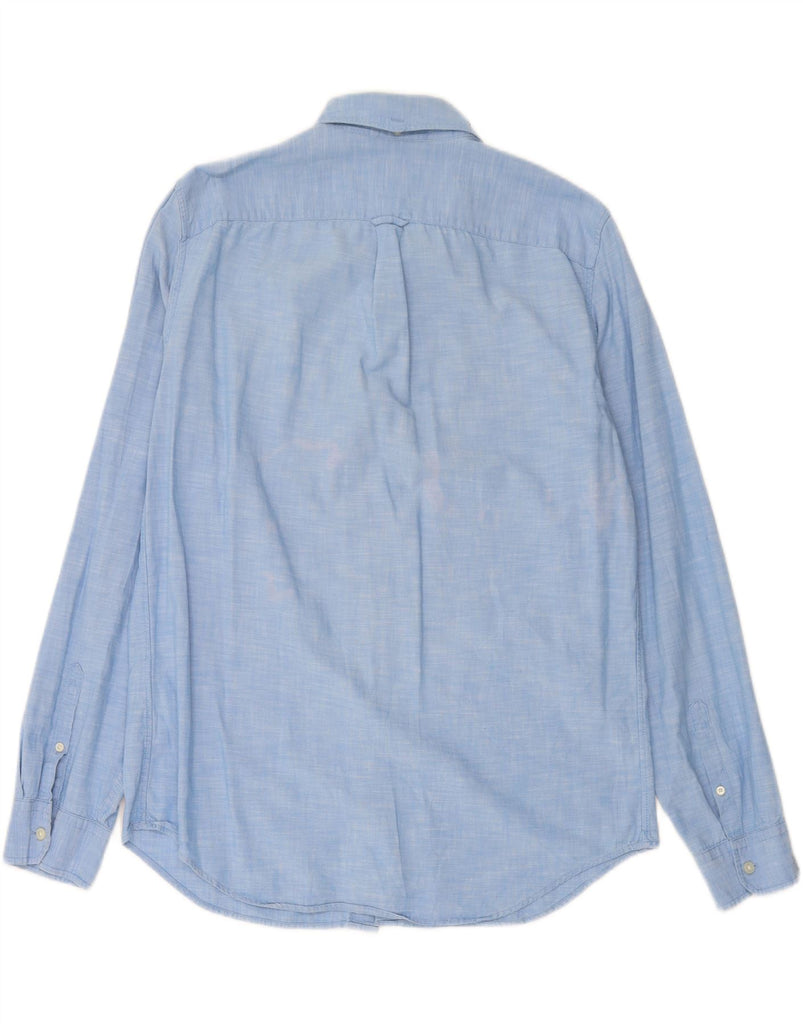 GAP Mens Shirt Large Blue Flecked Cotton Vintage Gap and Second-Hand Gap from Messina Hembry 