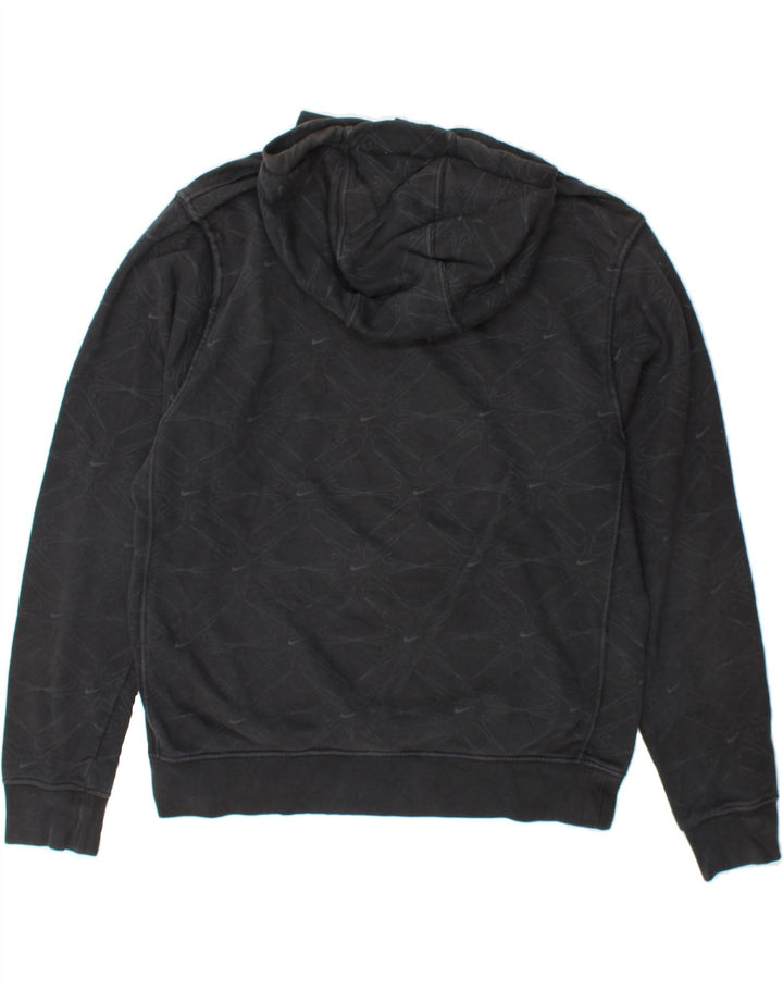 NIKE Mens Graphic Hoodie Jumper Medium Black Cotton Vintage Nike and Second-Hand Nike from Messina Hembry 