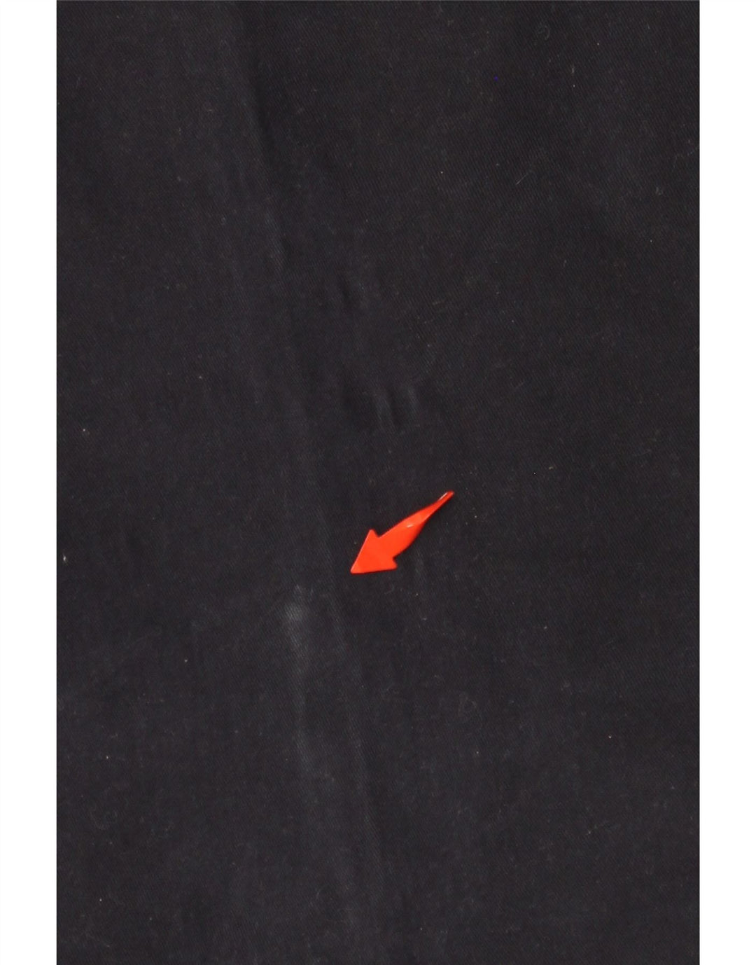 ARMANI Mens Straight Chino Trousers EU 52 XL W36 L36 Navy Blue Cotton