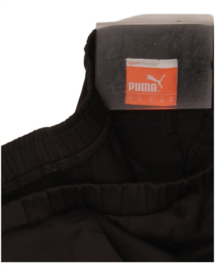 Puma Womens Tracksuit Trousers Joggers UK 10 Small Black