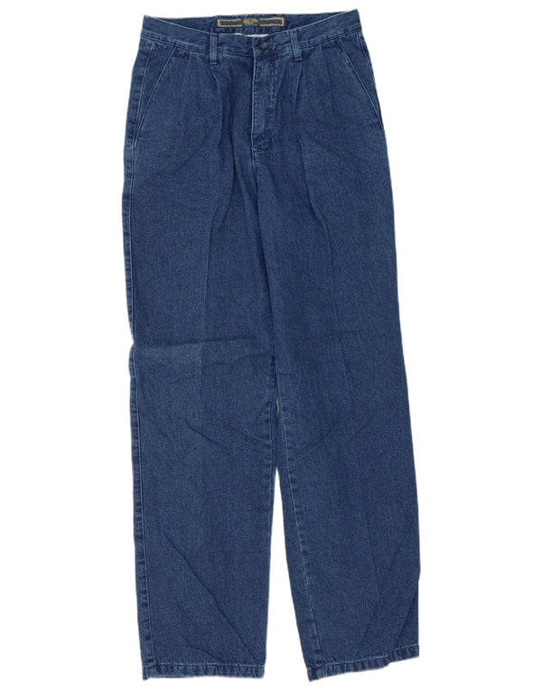 European Project Mens Pegged Straight Jeans IT 46 Small W30 L34 Blue Cotton