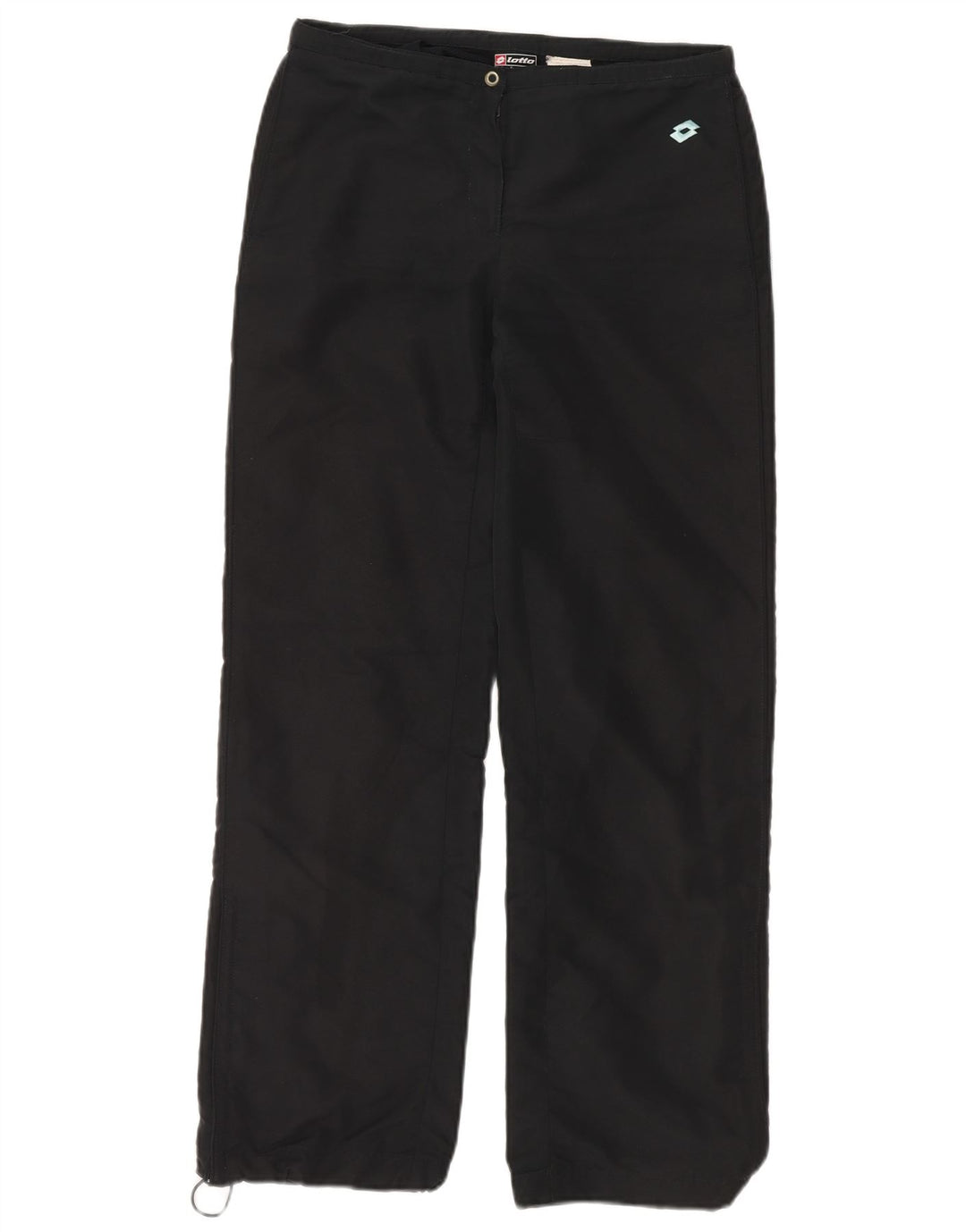 LOTTO Womens Tracksuit Trousers UK 8 Small  Black Polyester