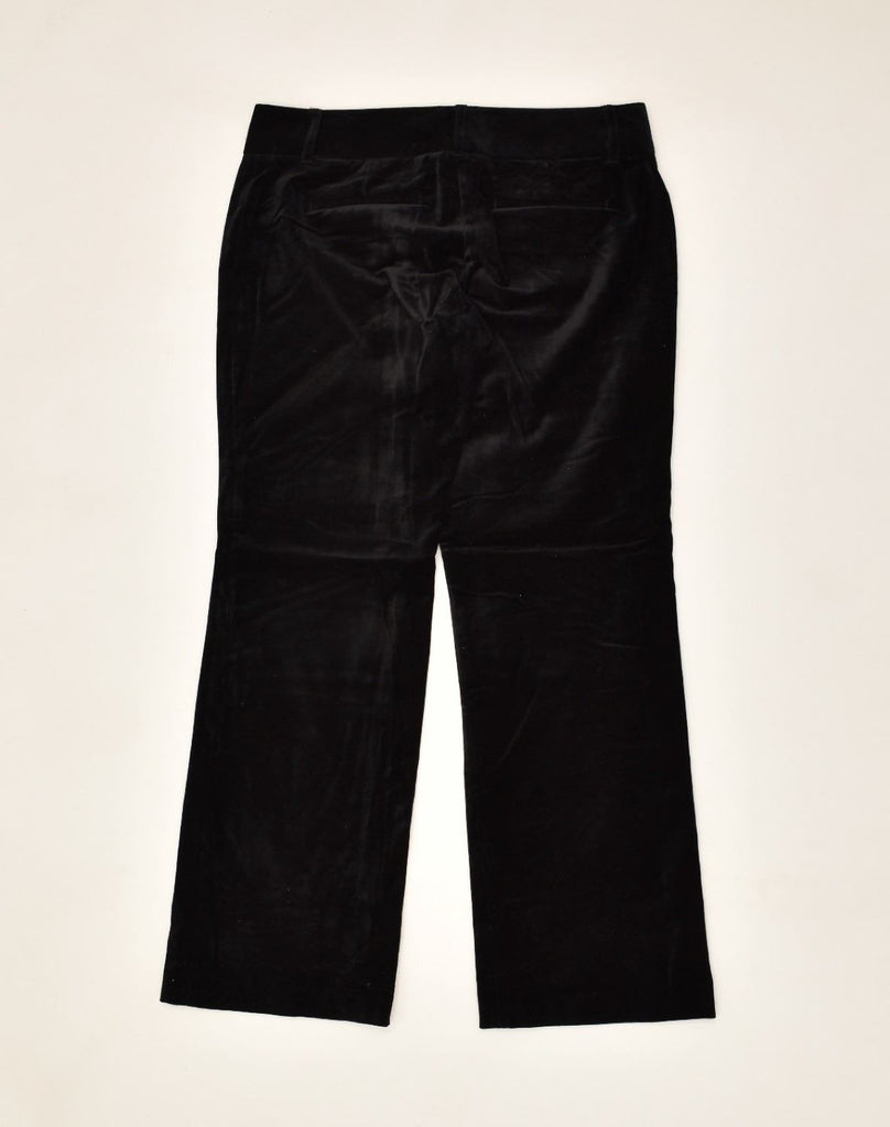 J. CREW Womens Straight Casual Trousers US 0 XS W28 L31 Black Cotton | Vintage J. Crew | Thrift | Second-Hand J. Crew | Used Clothing | Messina Hembry 