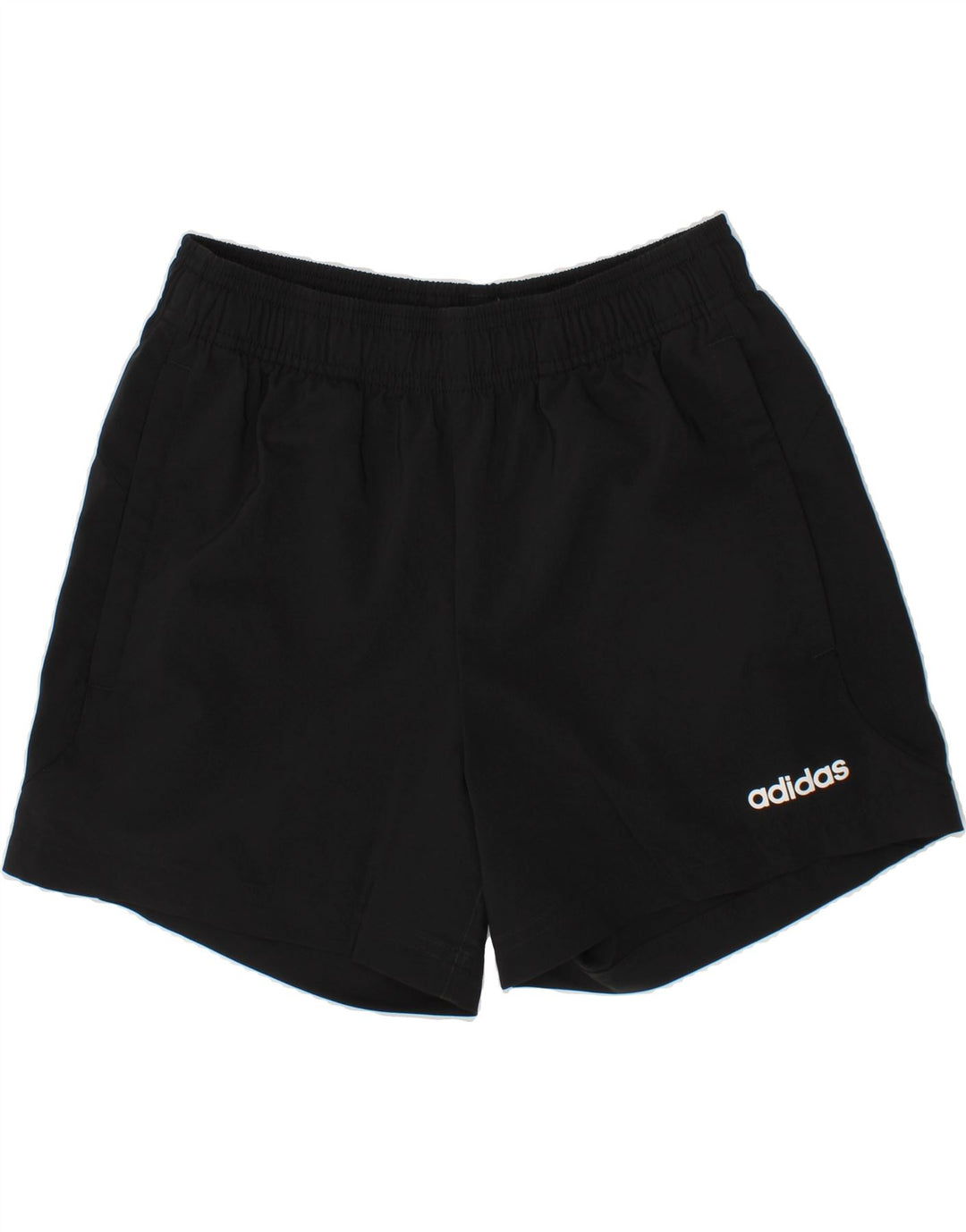 ADIDAS Boys Sport Shorts 11-12 Years Black Polyester Vintage Adidas and Second-Hand Adidas from Messina Hembry 