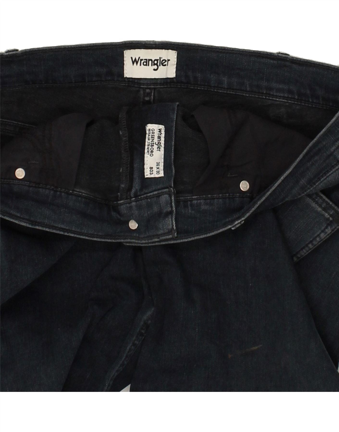 WRANGLER Mens Slim Jeans W36 L30 Black