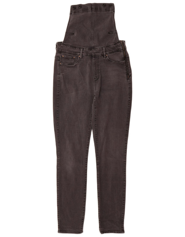 G-Star Womens Dungarees Skinny Jeans Large W32 L31 Grey Cotton