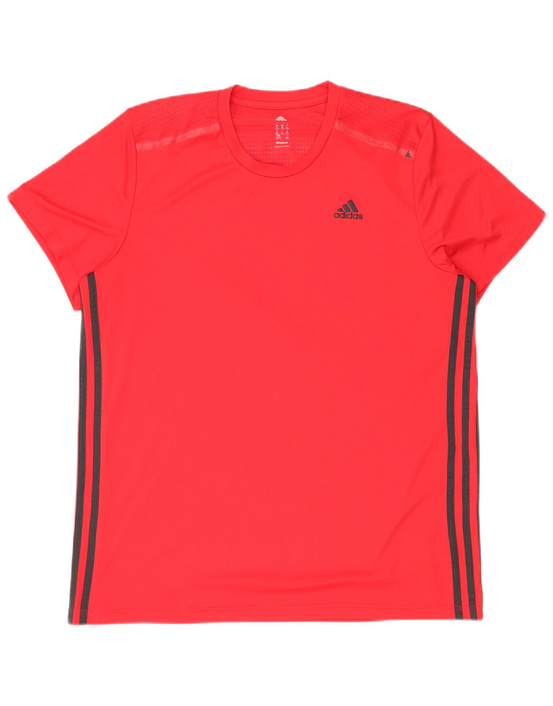 Adidas Mens Climacool T-Shirt Top XL Red Polyester
