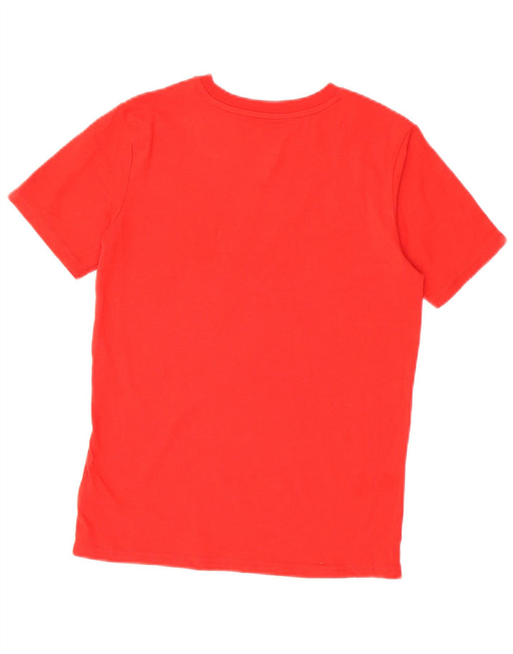 Puma Boys Graphic T-Shirt Top 10-11 Years Red Cotton