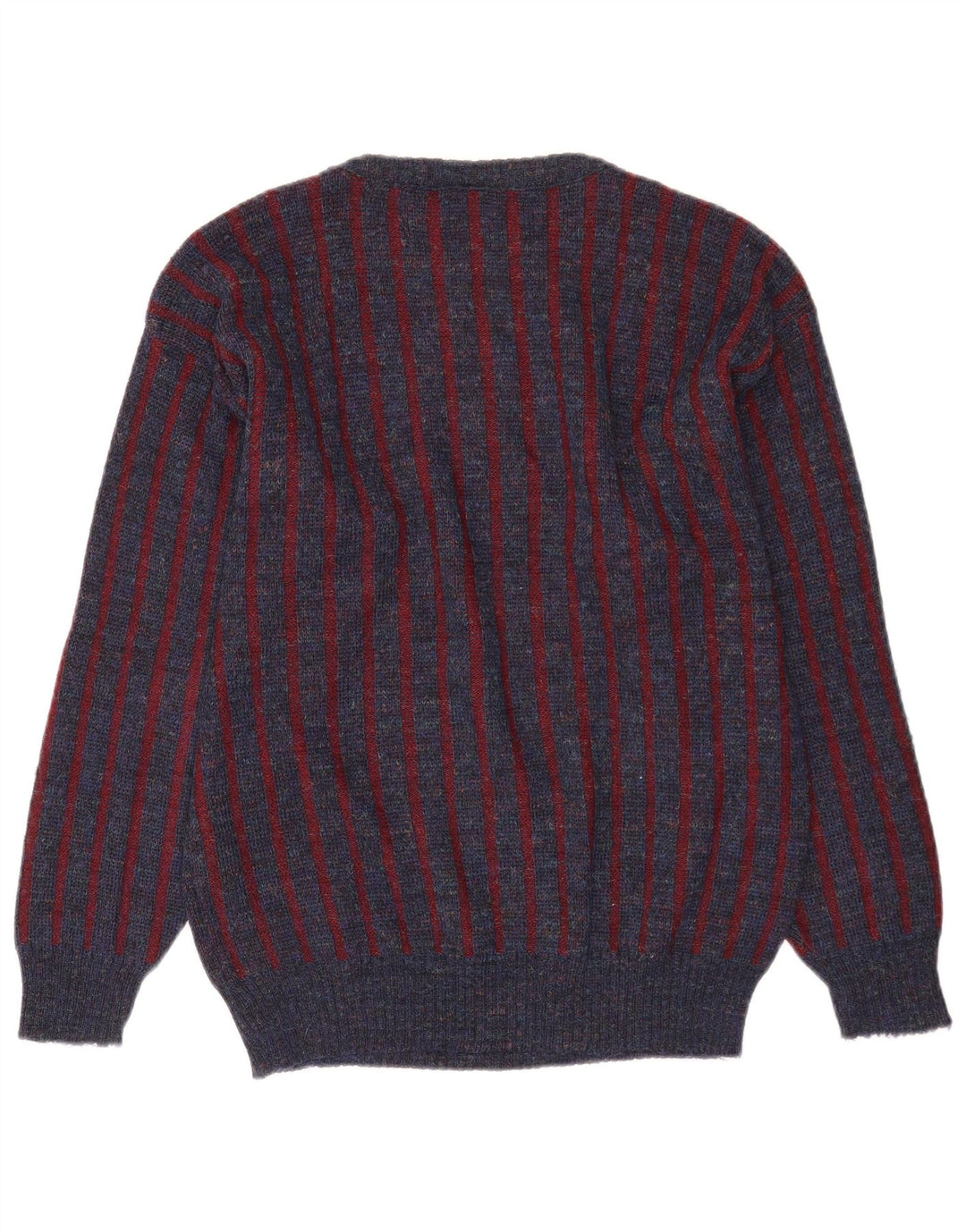 Angelo Litrico Mens Crew Neck Jumper Sweater EU 48/50 Medium Blue Geometric