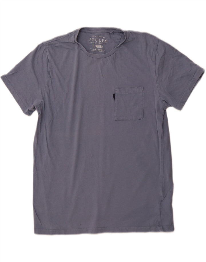 JOULES Mens T-Shirt Top Medium Blue Cotton