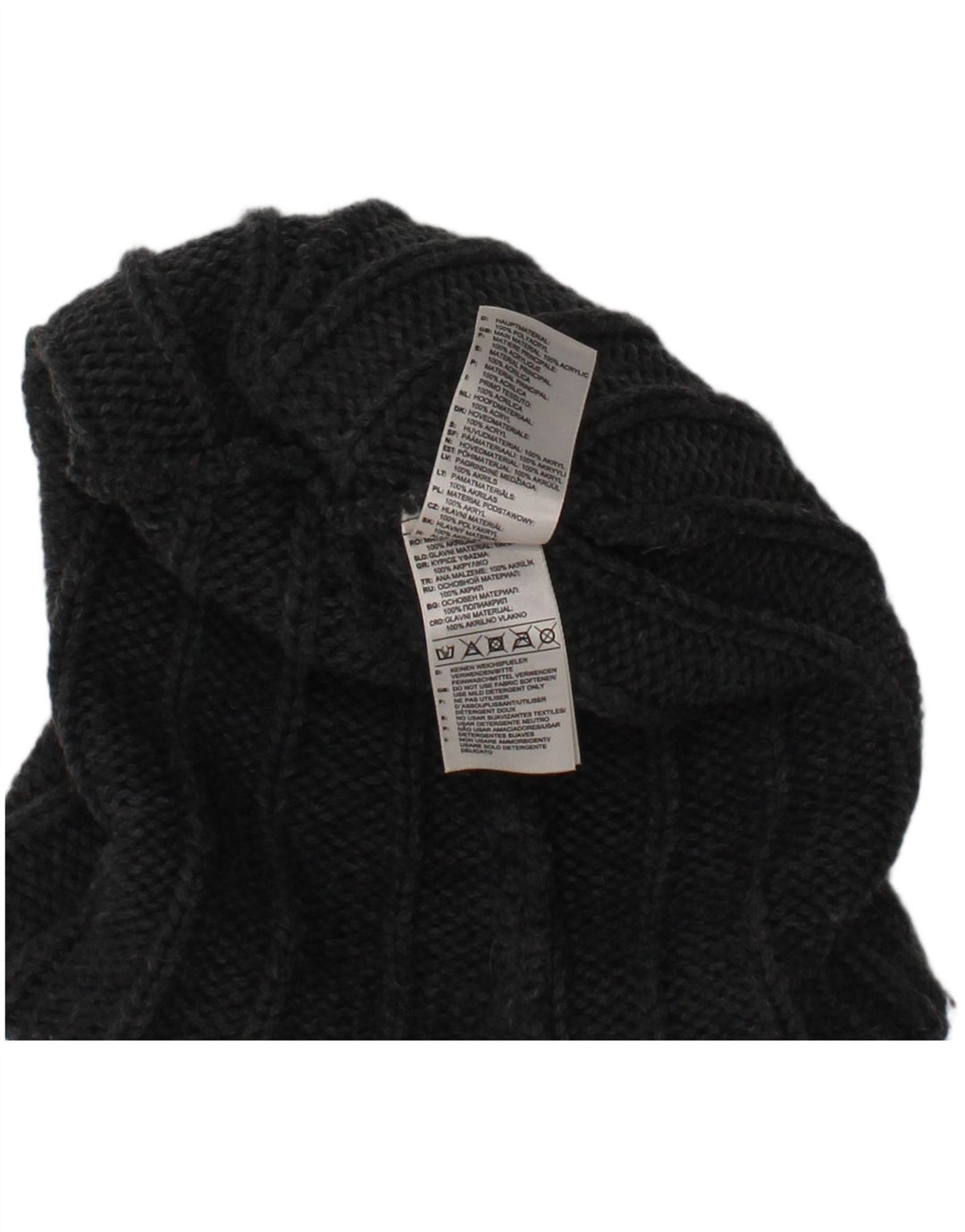 Adidas Mens Knit Bobble Hat One Size Grey Acrylic