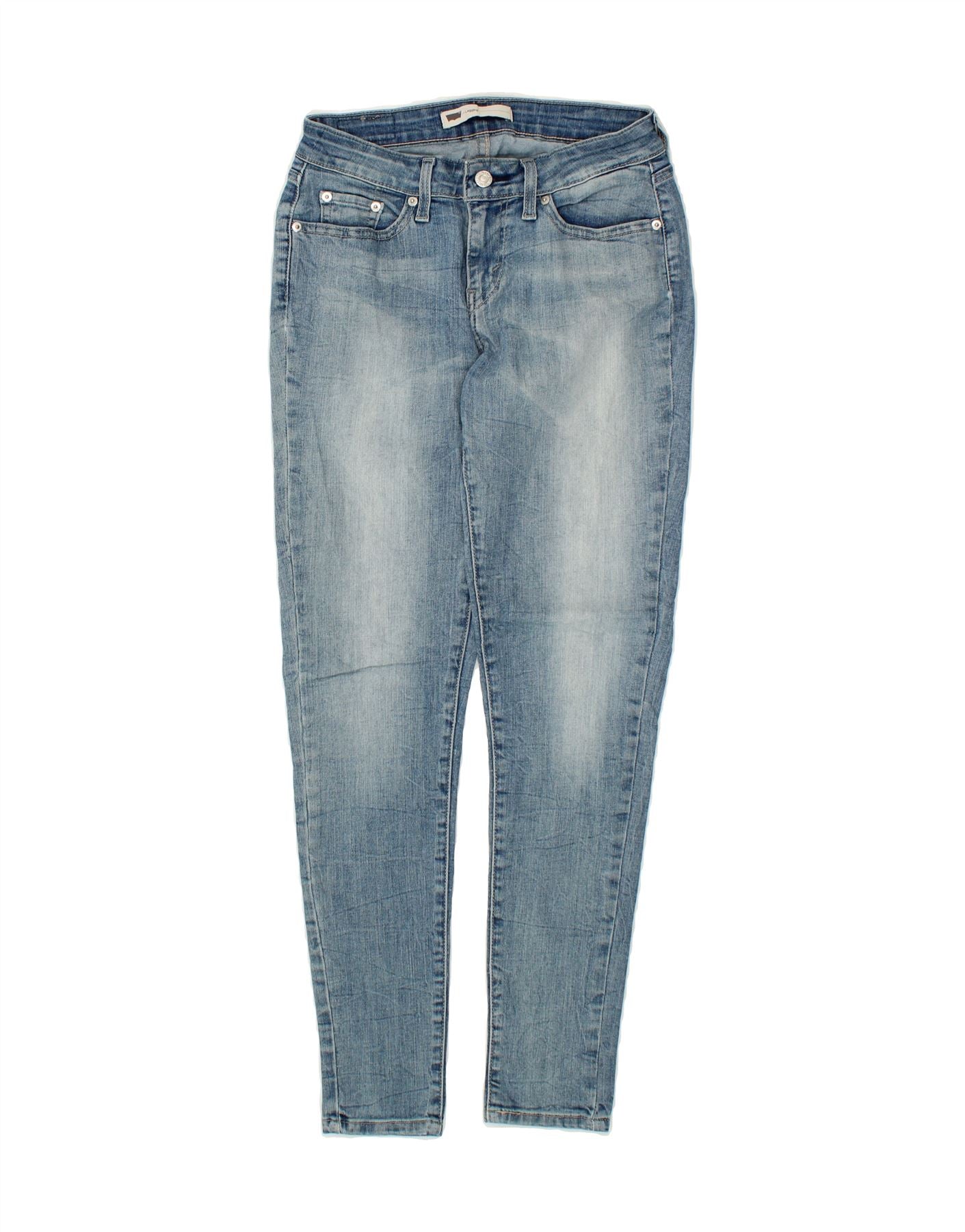 LEVI'S Womens Legging Jeans W28 L30 Blue Cotton Vintage Second