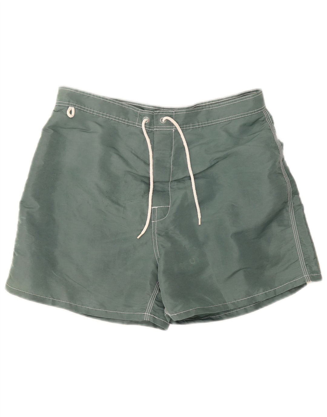 Sundek Mens Swimming Shorts Medium  Green Colourblock Nylon