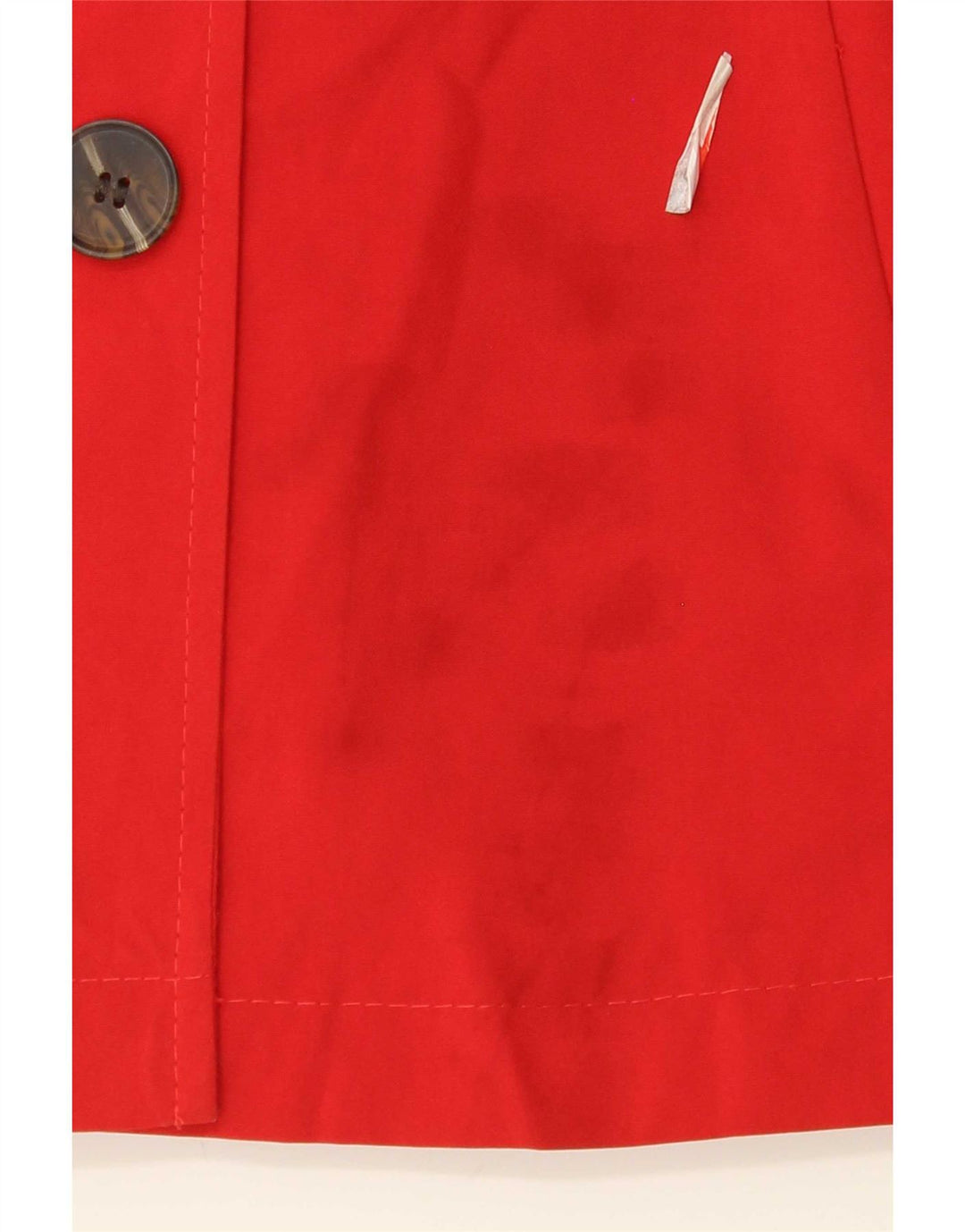 Marks & Spencer Womens Short Trench Coat UK 22 3XL Red Polyester