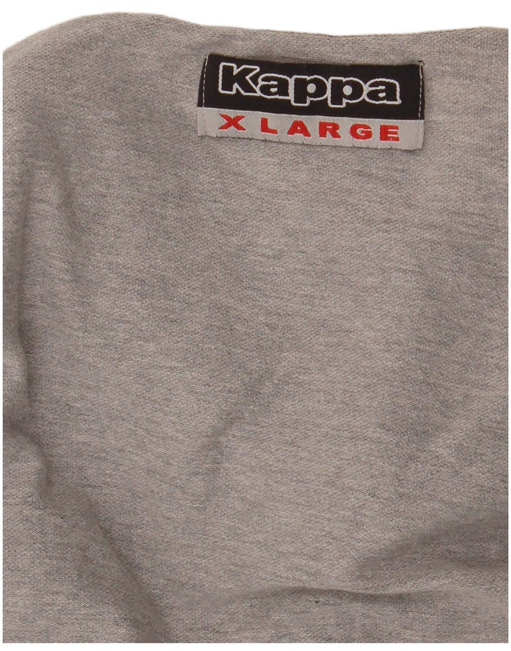 Kappa Mens Polo Shirt XL Grey