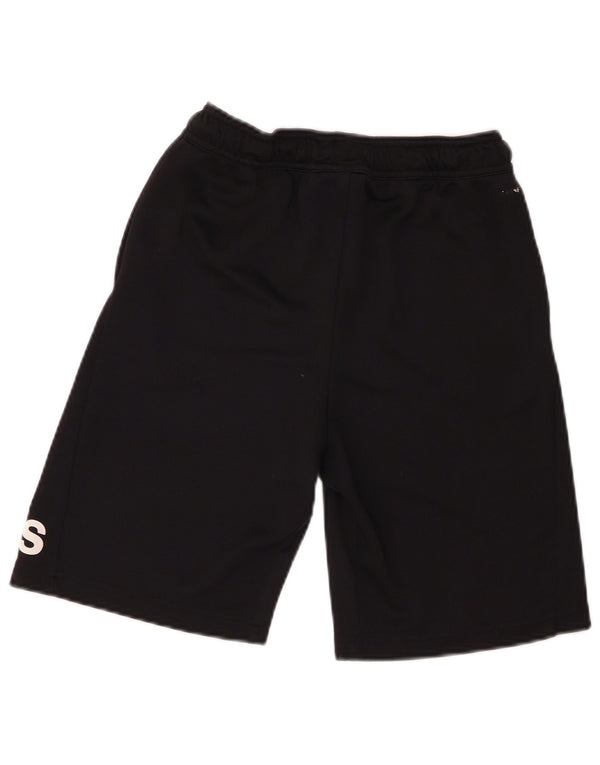 Adidas Boys Graphic Sport Shorts 13-14 Years Black Polyester