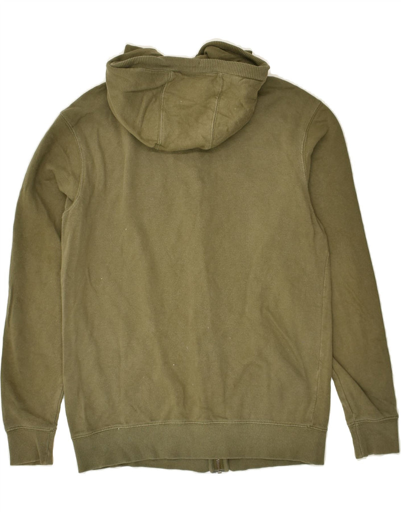 VANS Mens Graphic Zip Hoodie Sweater XS Green Cotton | Vintage Vans | Thrift | Second-Hand Vans | Used Clothing | Messina Hembry 