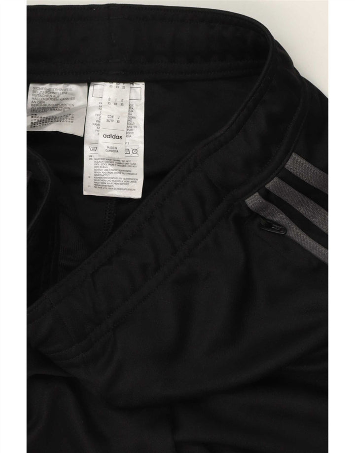 Adidas Mens Tracksuit Trousers XS Black Polyester