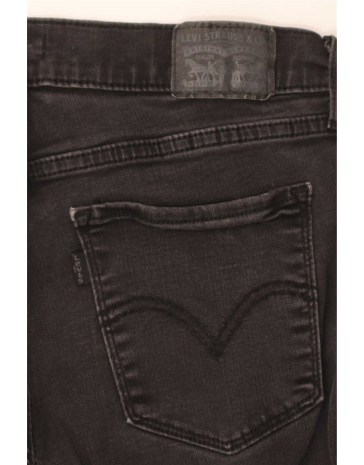 Levi's Womens Classic Fit Bootcut Jeans US 12 Large W30 L29 Black