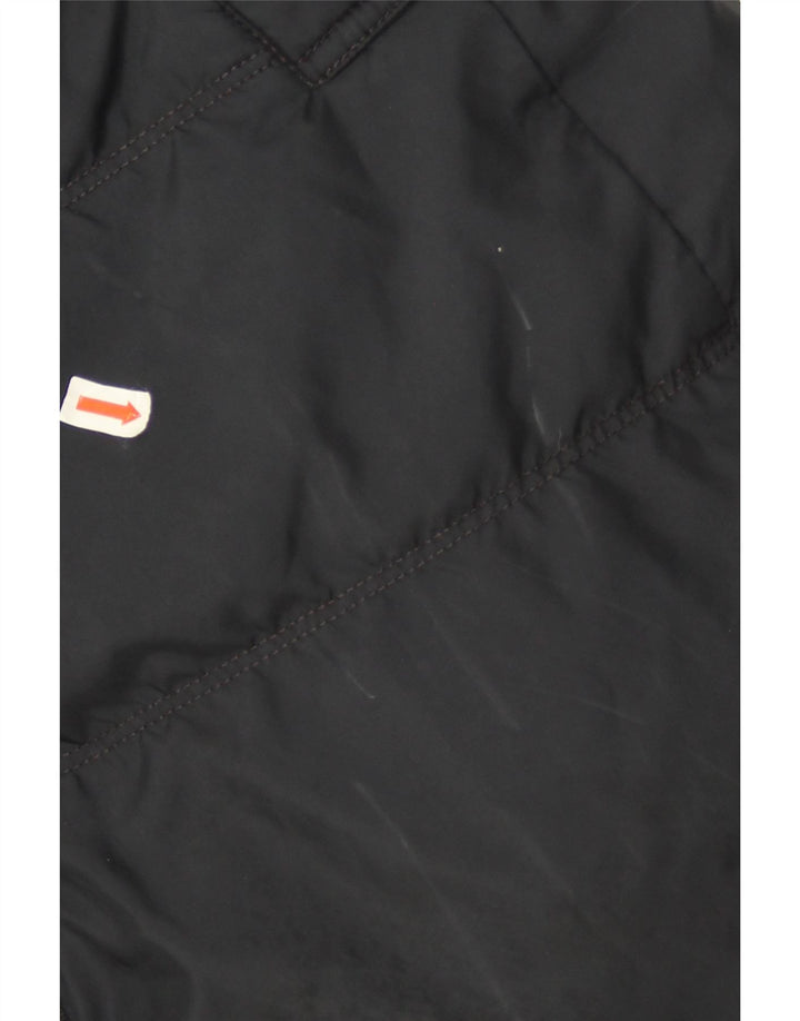 Tommy Hilfiger Womens Padded Coat UK 14 Medium Navy Blue Polyester