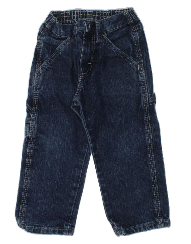 WRANGLER Baby Boys Straight Jeans 18-24 Months W18 L13  Blue Cotton | Vintage Wrangler | Thrift | Second-Hand Wrangler | Used Clothing | Messina Hembry 